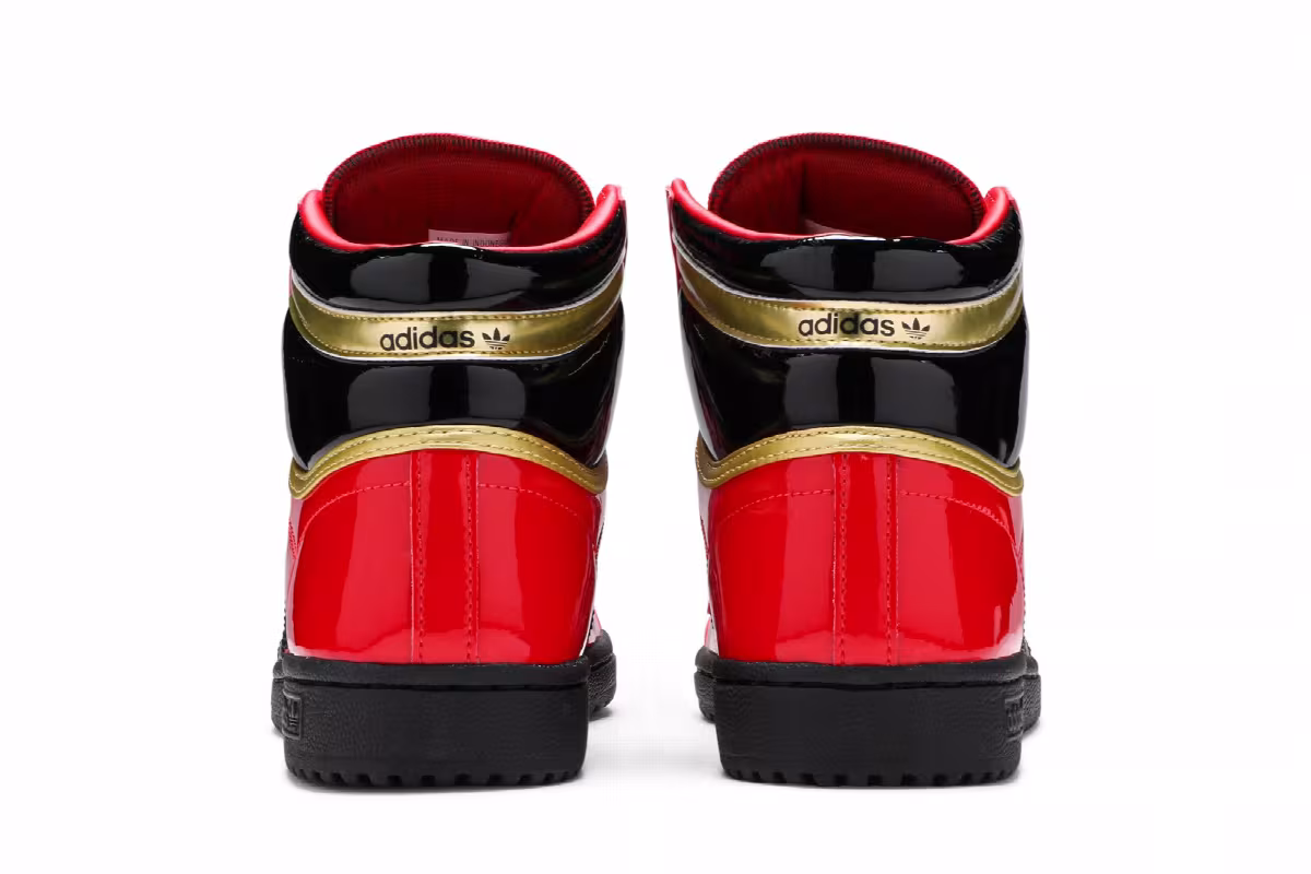 Adidas Top Ten High Scarlet Black, view 7