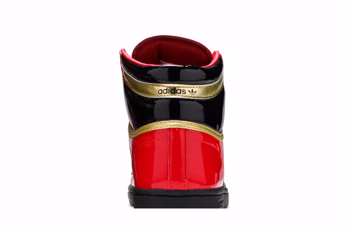 Adidas Top Ten High Scarlet Black, view 8