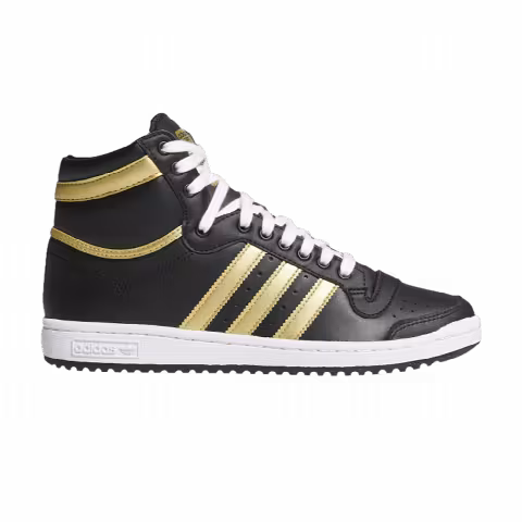 Adidas Top Ten High 'Black Gold Metallic'