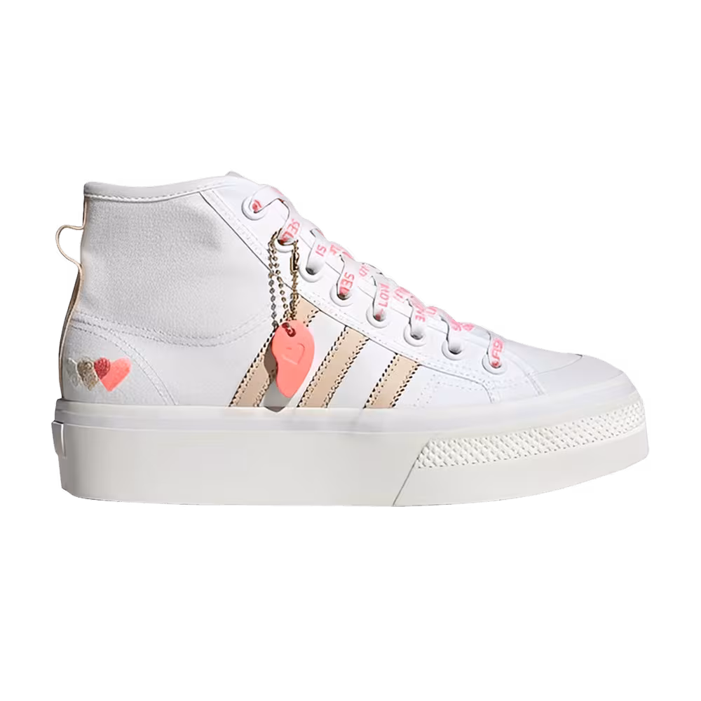 Adidas Women's Nizza Platform Mid Self-Love Not Selfish