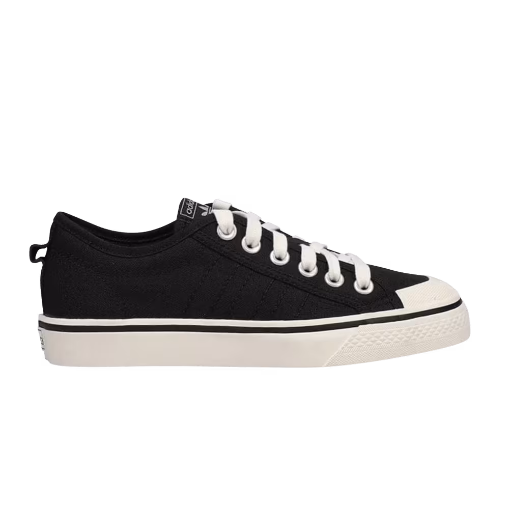 Adidas Women's Nizza Low Black White