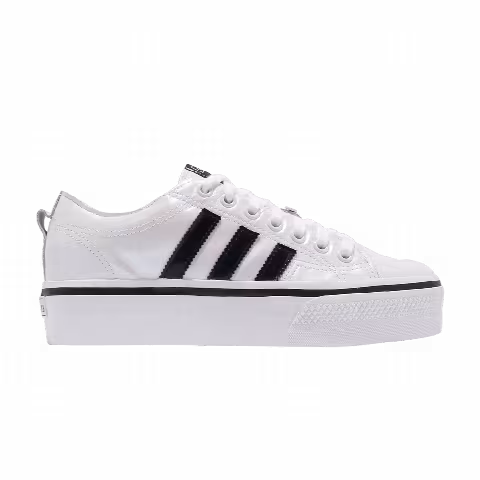 Adidas Wmns Nizza Platform High 'White Black'