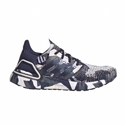 Adidas Wmns UltraBoost 20 'Geometric Pattern - Collegiate Navy'