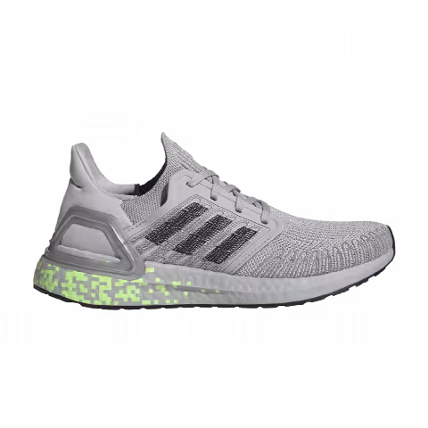Adidas Wmns UltraBoost 20 'Digital Pixel - Grey Signal Green' Sample