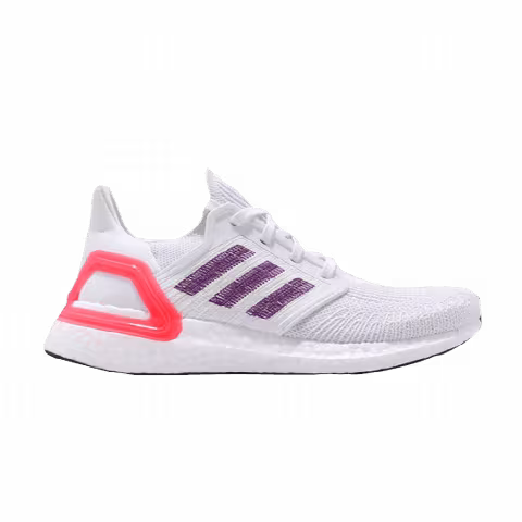 Adidas Wmns UltraBoost 20 'White Shock Red' Sample