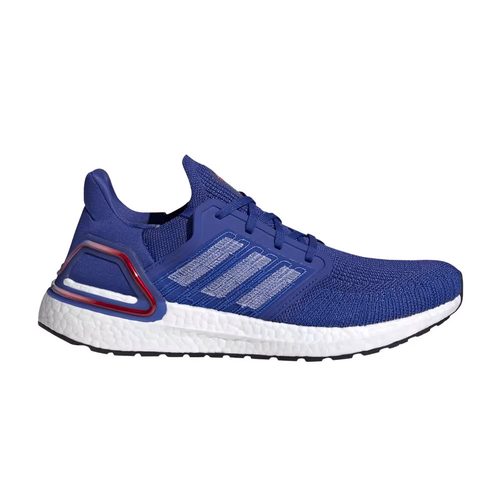 Adidas UltraBoost 20 Royal Blue Scarlet