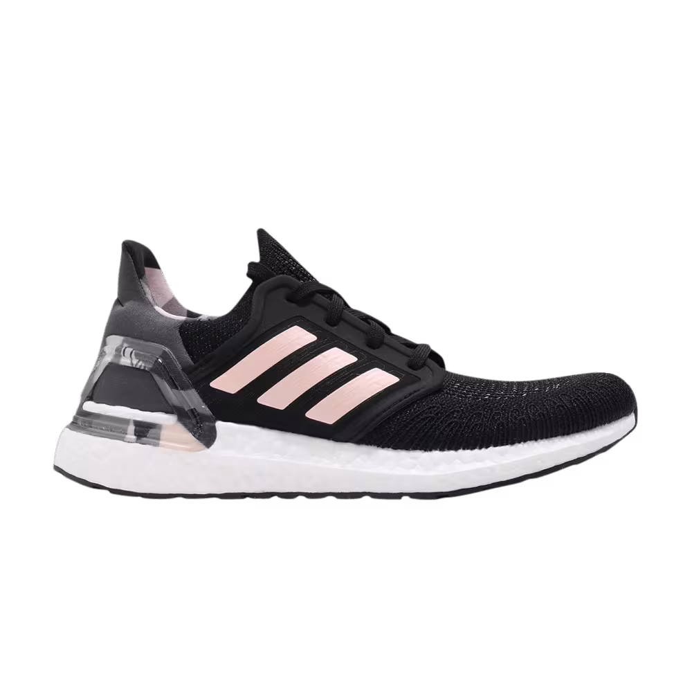 Adidas Women's UltraBoost 20 Black Pink Tint
