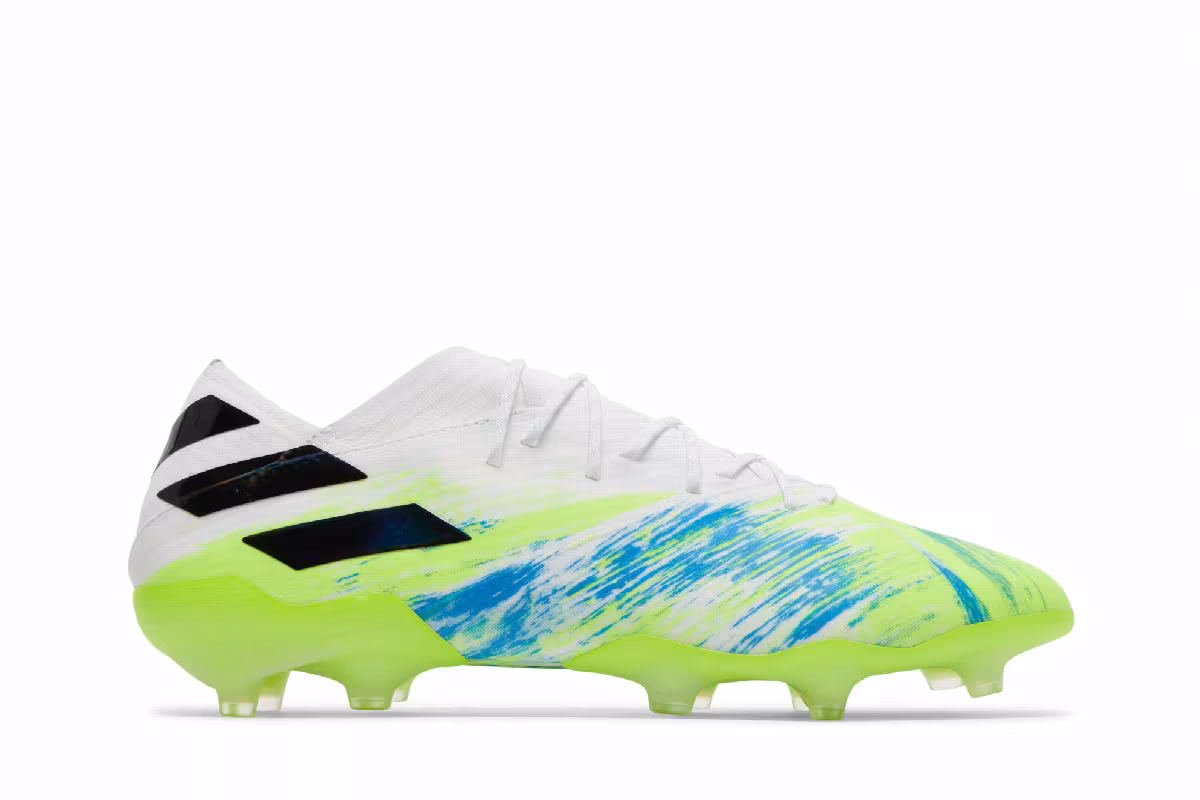 Adidas Nemeziz 19.1 FG Tension Tape - Signal Green, view 2
