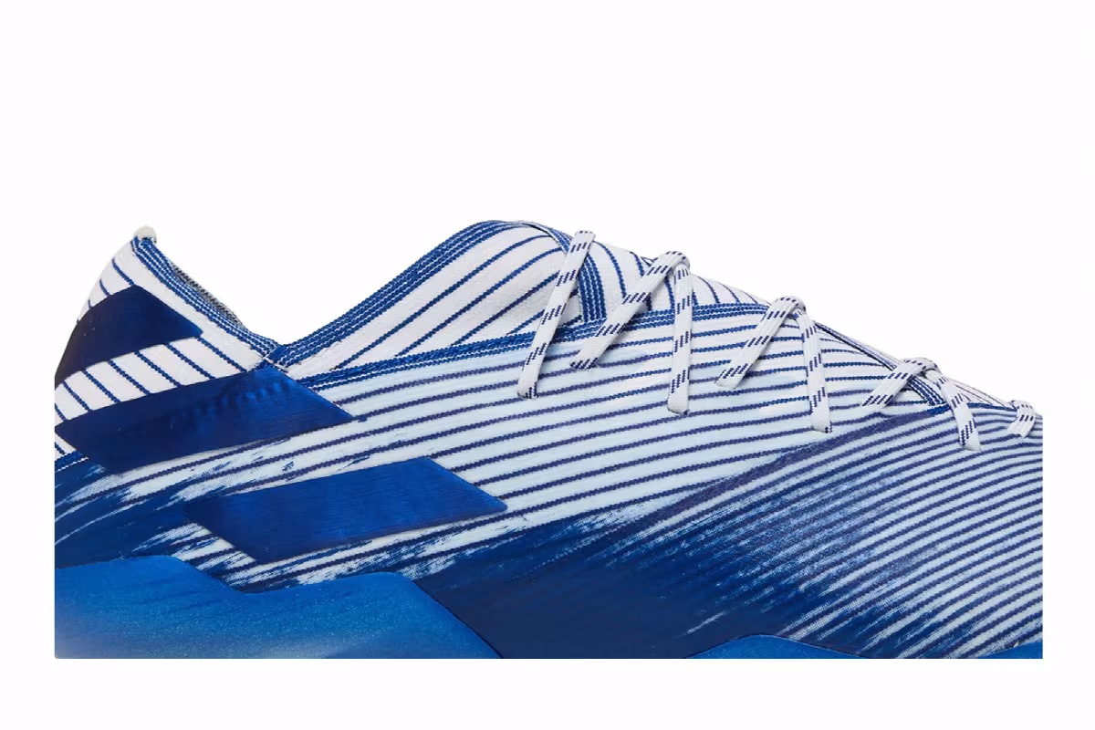 Adidas Nemeziz 19.1 FG Cloud White Royal Blue, view 3