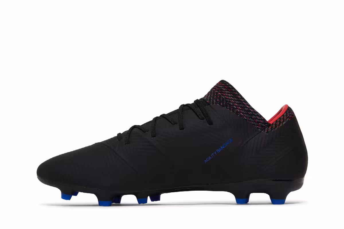 Adidas Nemeziz 18.2 FG Black Football Blue, view 4