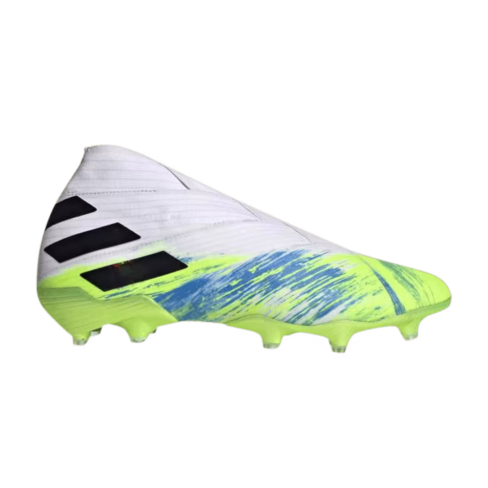 Adidas Nemeziz 19+ FG White Signal Green
