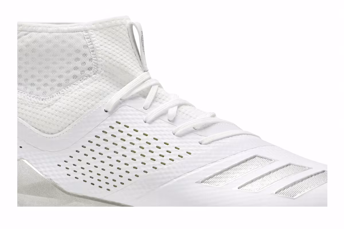 Adidas Adizero 5-Star 7.0 LAX Low White Silver Metallic, view 3