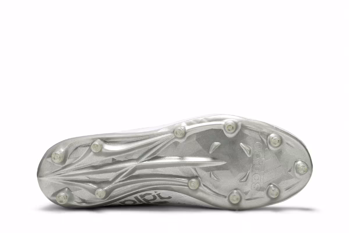 Adidas Adizero 5-Star 7.0 LAX Low White Silver Metallic, view 5