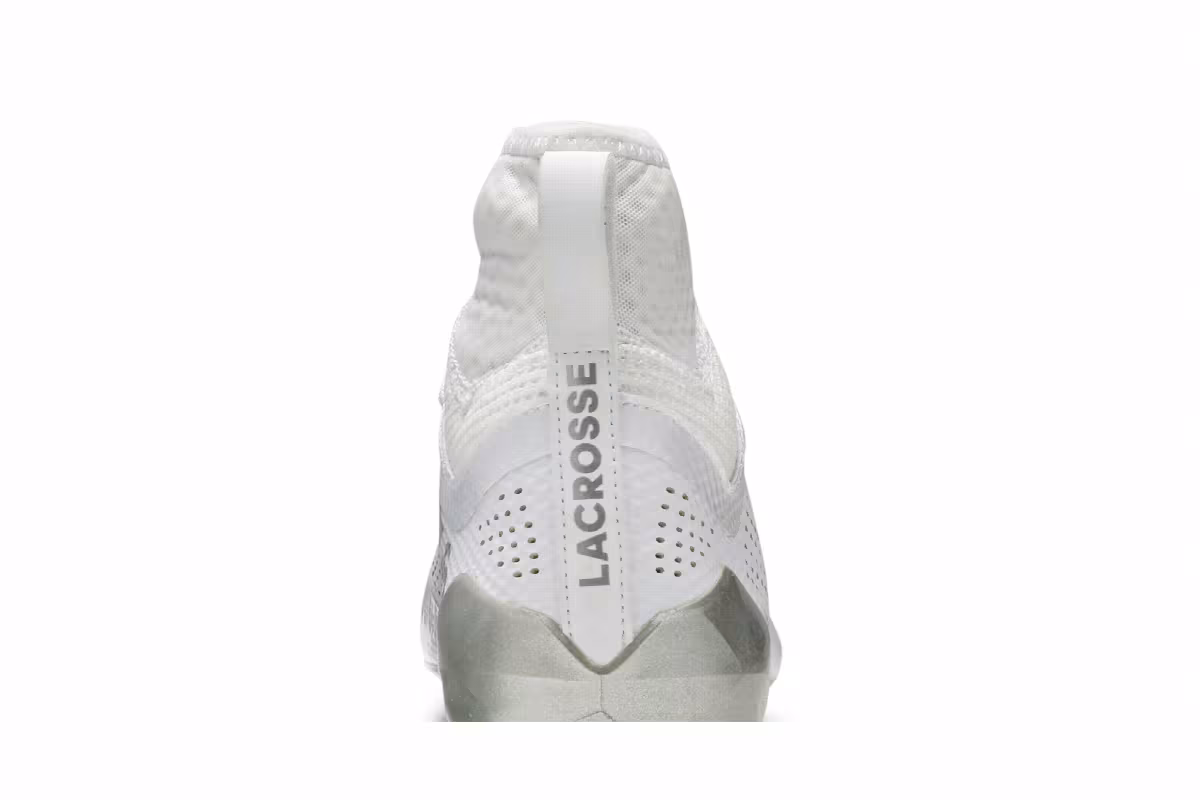 Adidas Adizero 5-Star 7.0 LAX Low White Silver Metallic, view 8