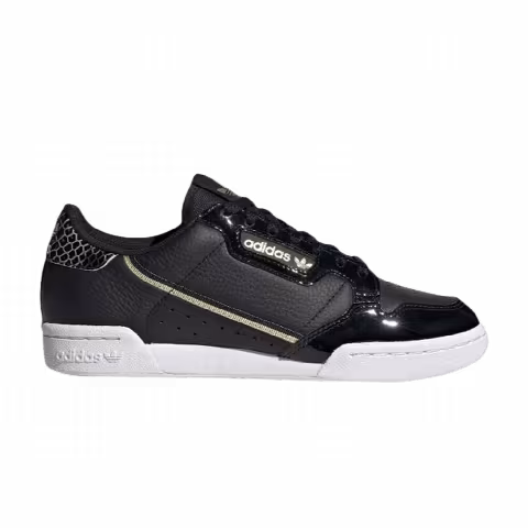 Adidas Wmns Continental 80 'Black Gold Metallic'