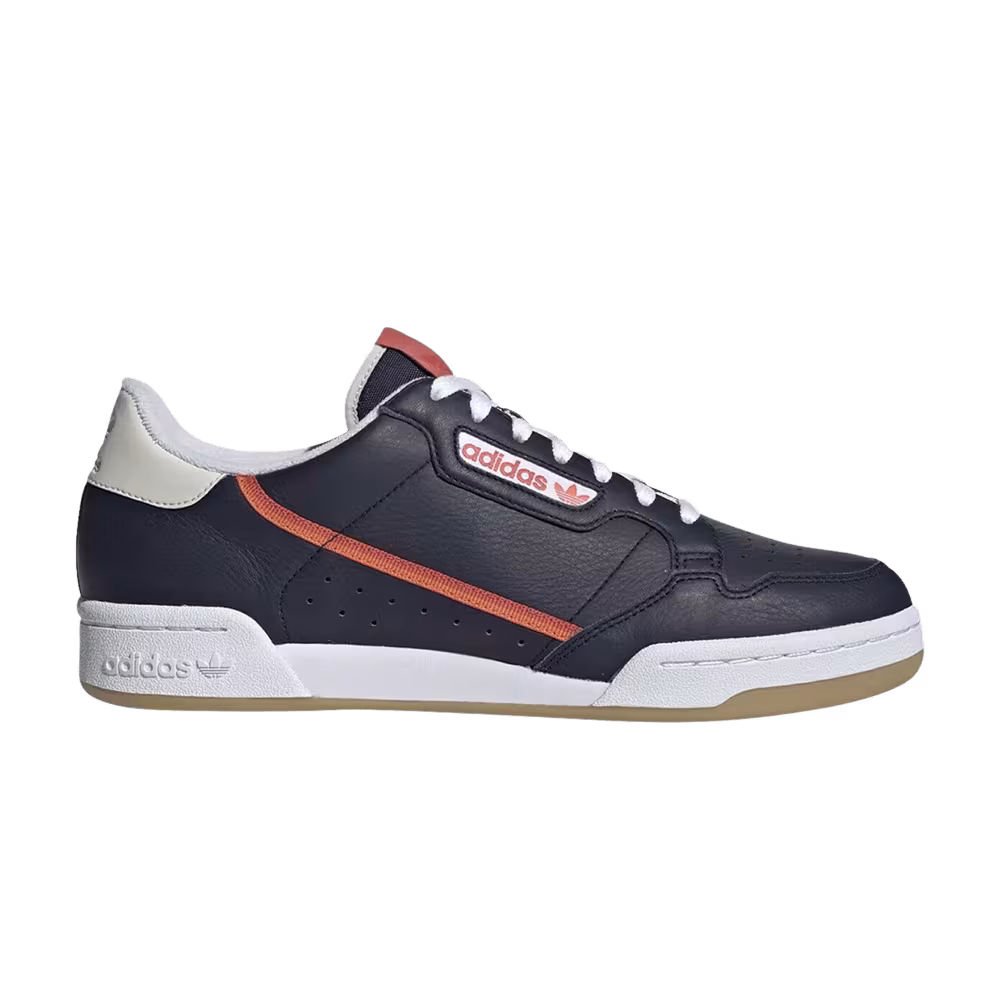 adidas Continental 80 Navy Blue Orange