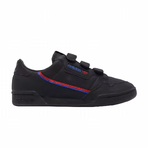 Adidas Wmns Continental 80 Strap 'Black Royal Scarlet'