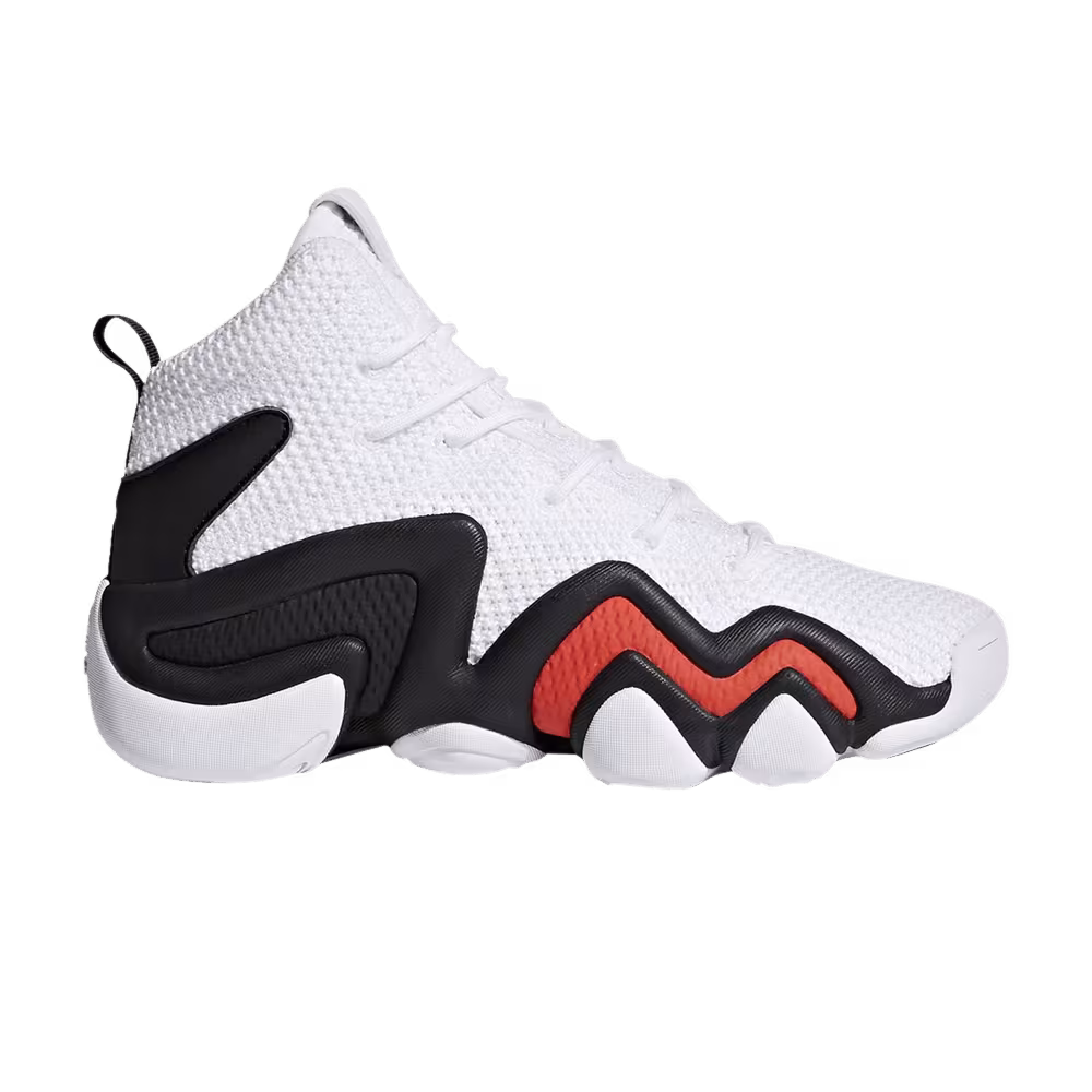 Adidas Crazy 8 ADV J White Hi-Res Red