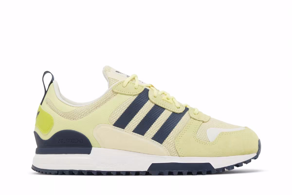 Adidas ZX 700 HD Pulse Yellow Crew Navy, view 2