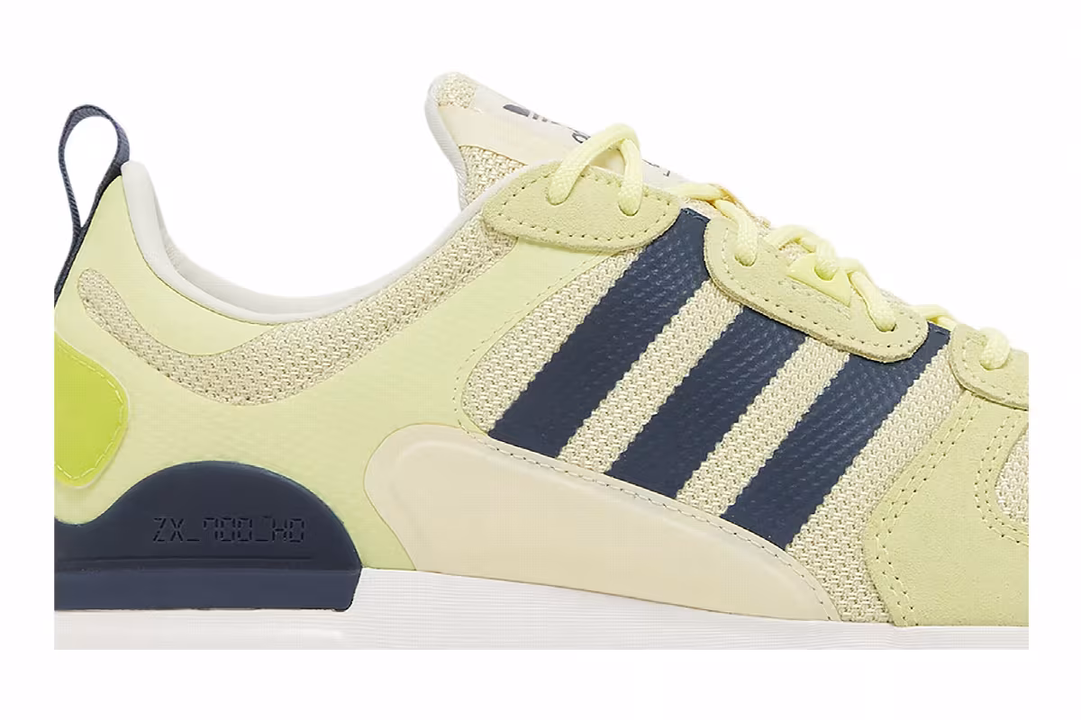 Adidas ZX 700 HD Pulse Yellow Crew Navy, view 3