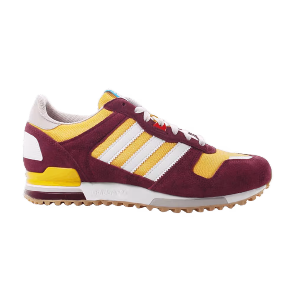 Adidas ZX 700 Ray Yellow Maroon