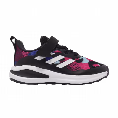 Adidas FortaRun Elastic Lace J 'Black Violet Tone'