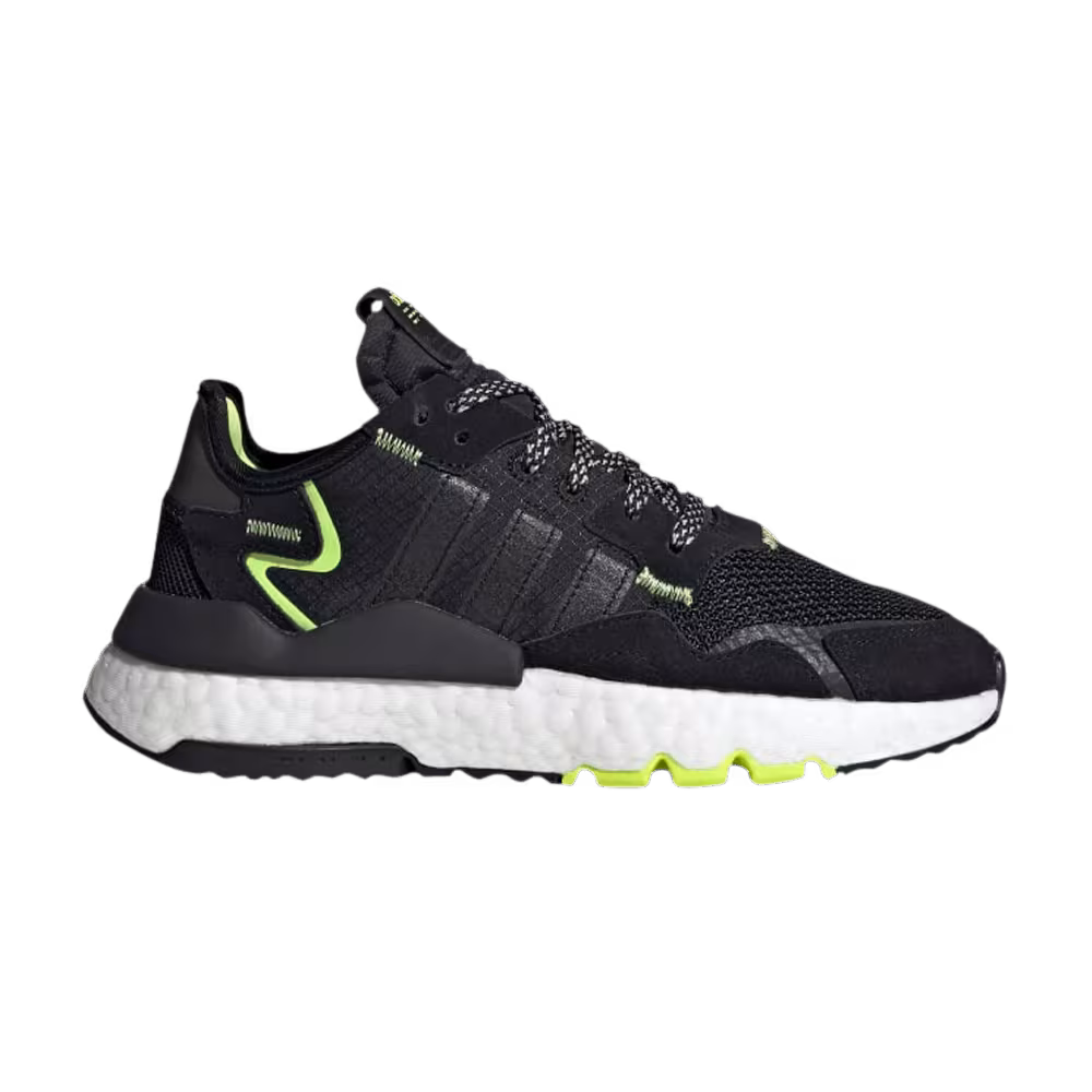 Adidas Nite Jogger J Black Volt