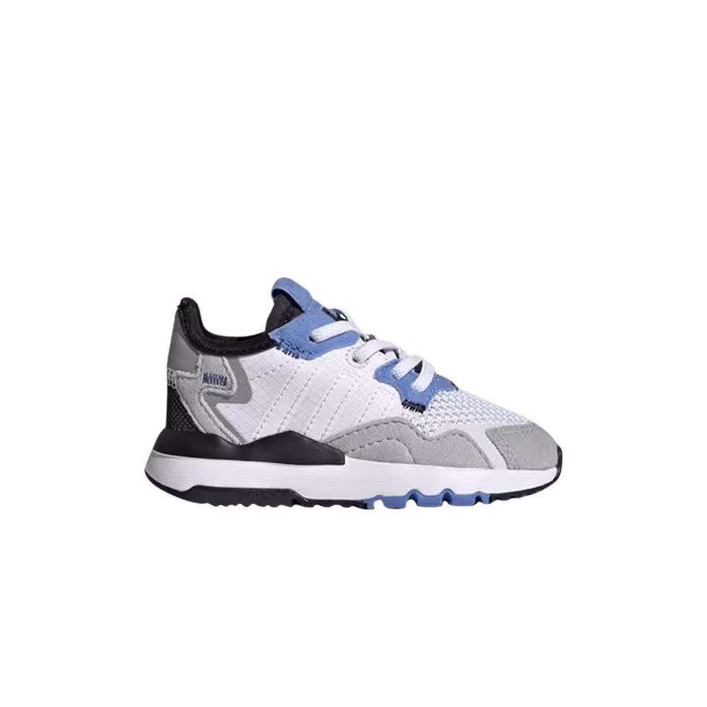 Adidas Nite Jogger Infant White Real Blue