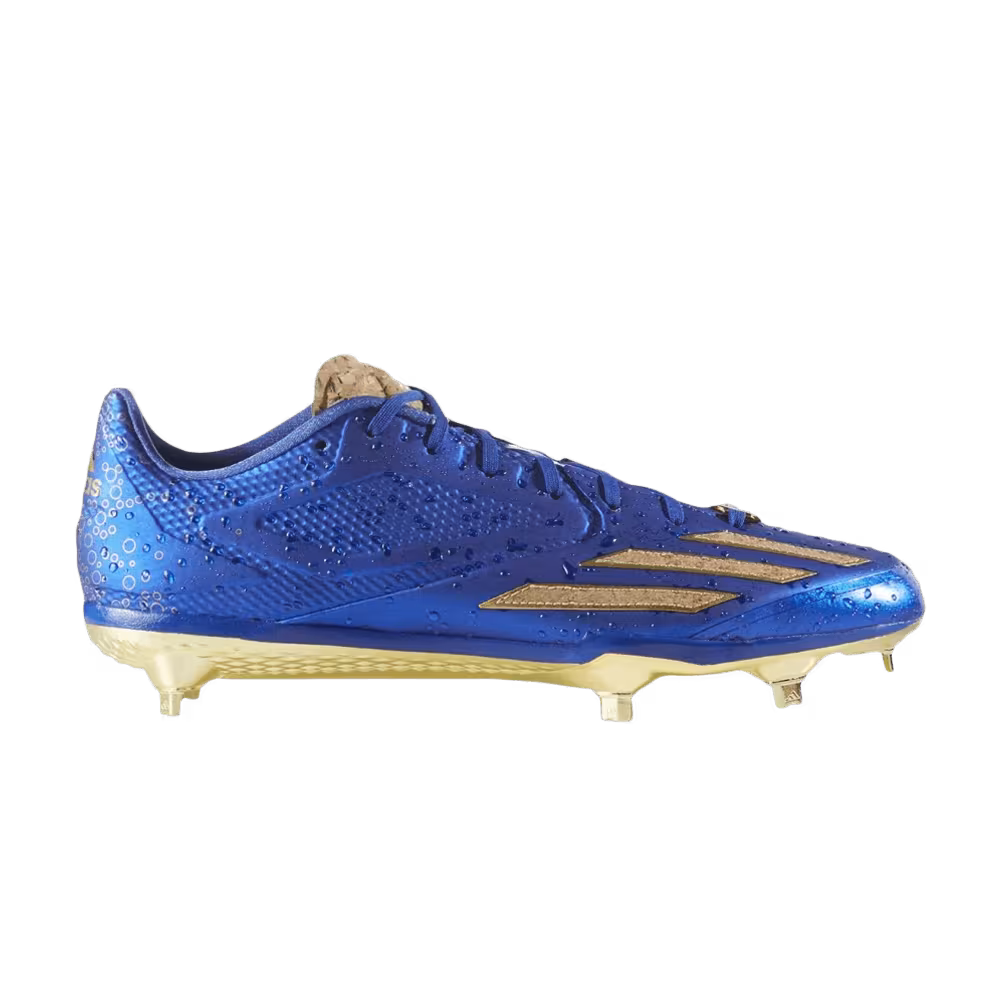 Adidas Adizero Afterburner 3 Collegiate Royal Gold Metallic