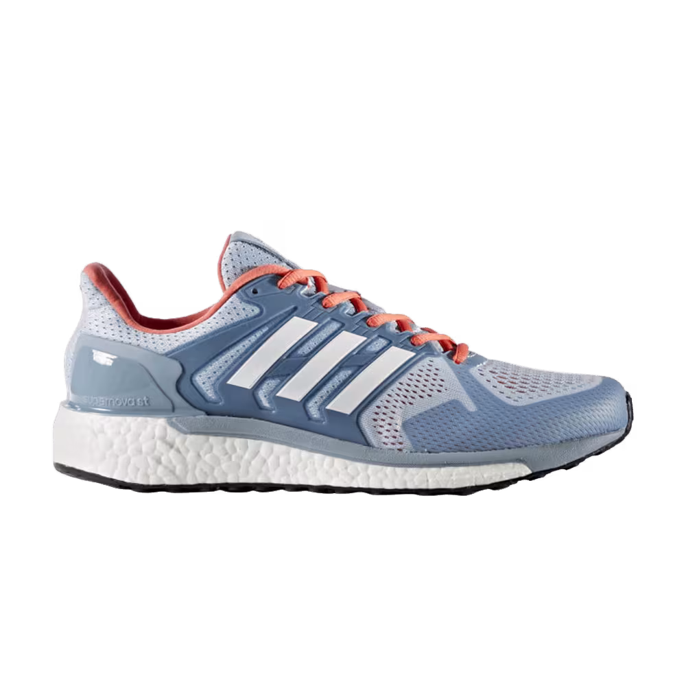 Adidas Women's Supernova ST Easy Blue Easy Coral