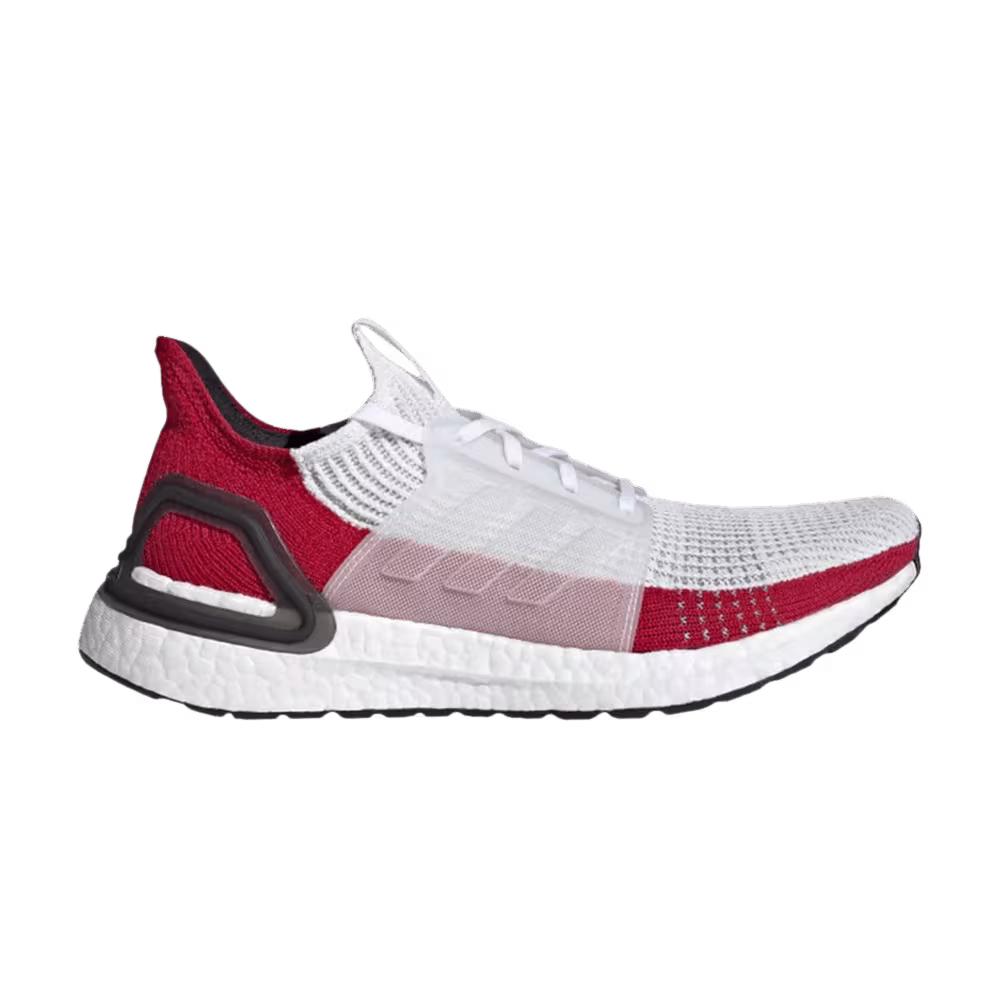 Adidas UltraBoost 19 White Scarlet