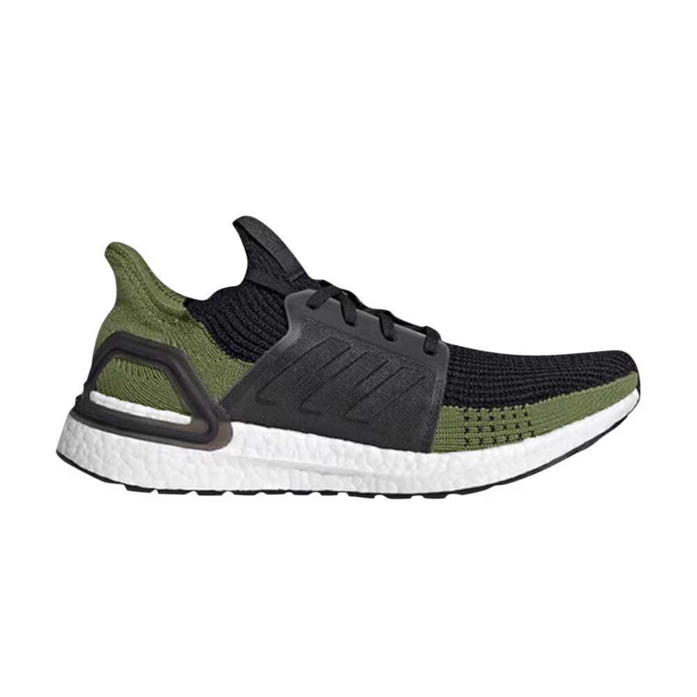 Adidas UltraBoost 19 Black Tech Olive