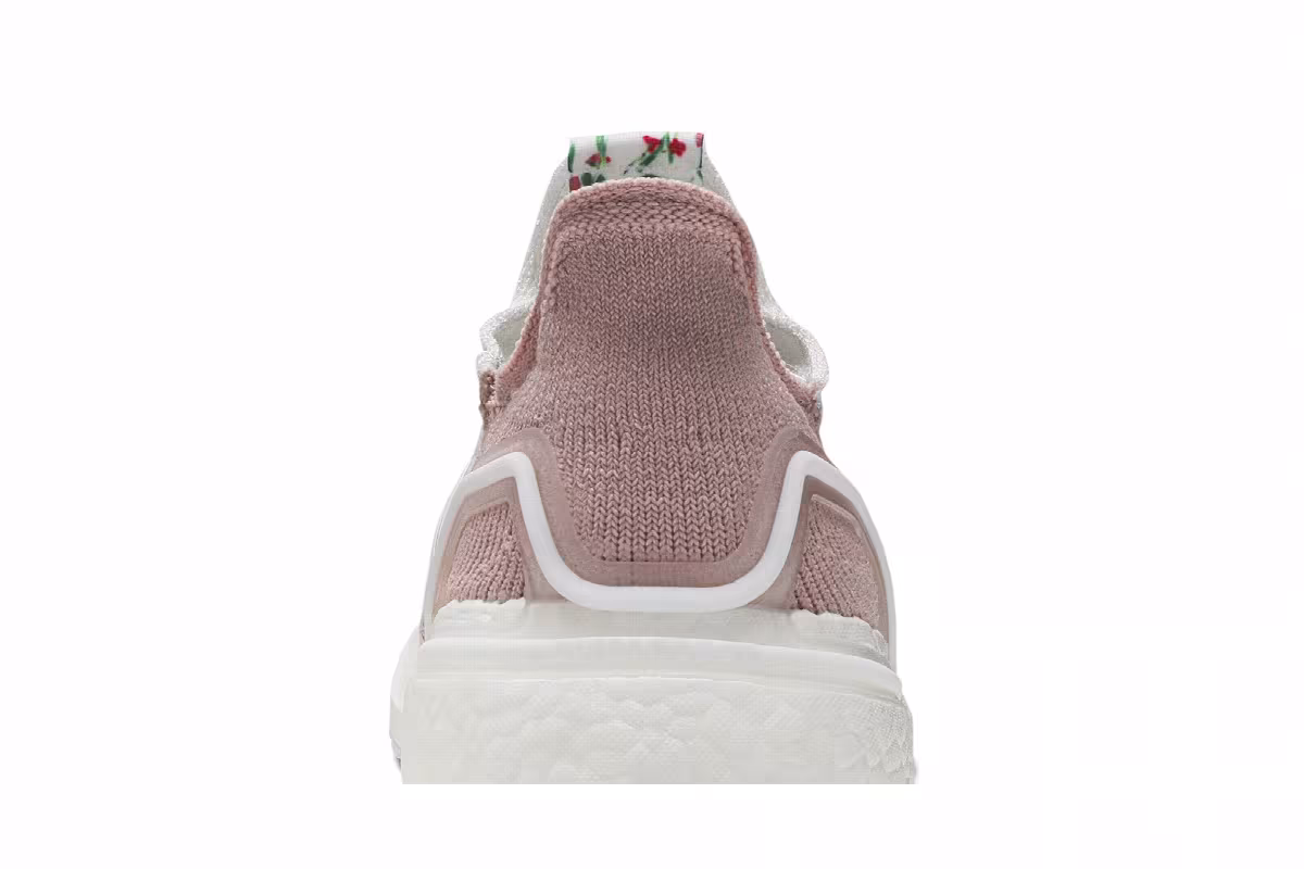 Adidas Women's UltraBoost 19 White Pink Spirit, view 8