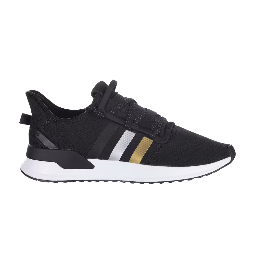 Adidas U_Path Run Black Gold Silver Metallic