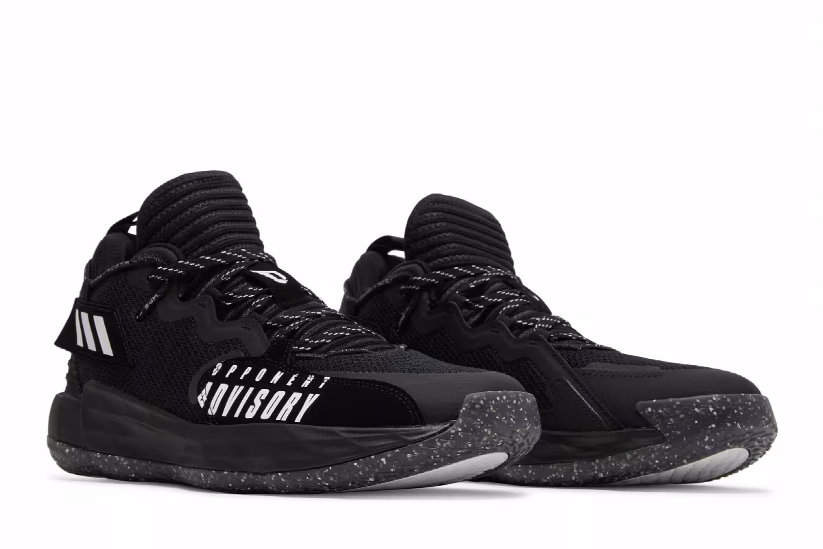 Adidas SM Dame 7 EXTPLY Opponent Advisory - Core Black, view 9