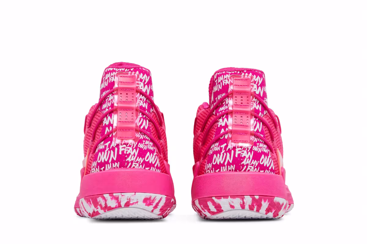 Adidas Dame 7 I Am My Own Fan - Team Shock Pink, view 7