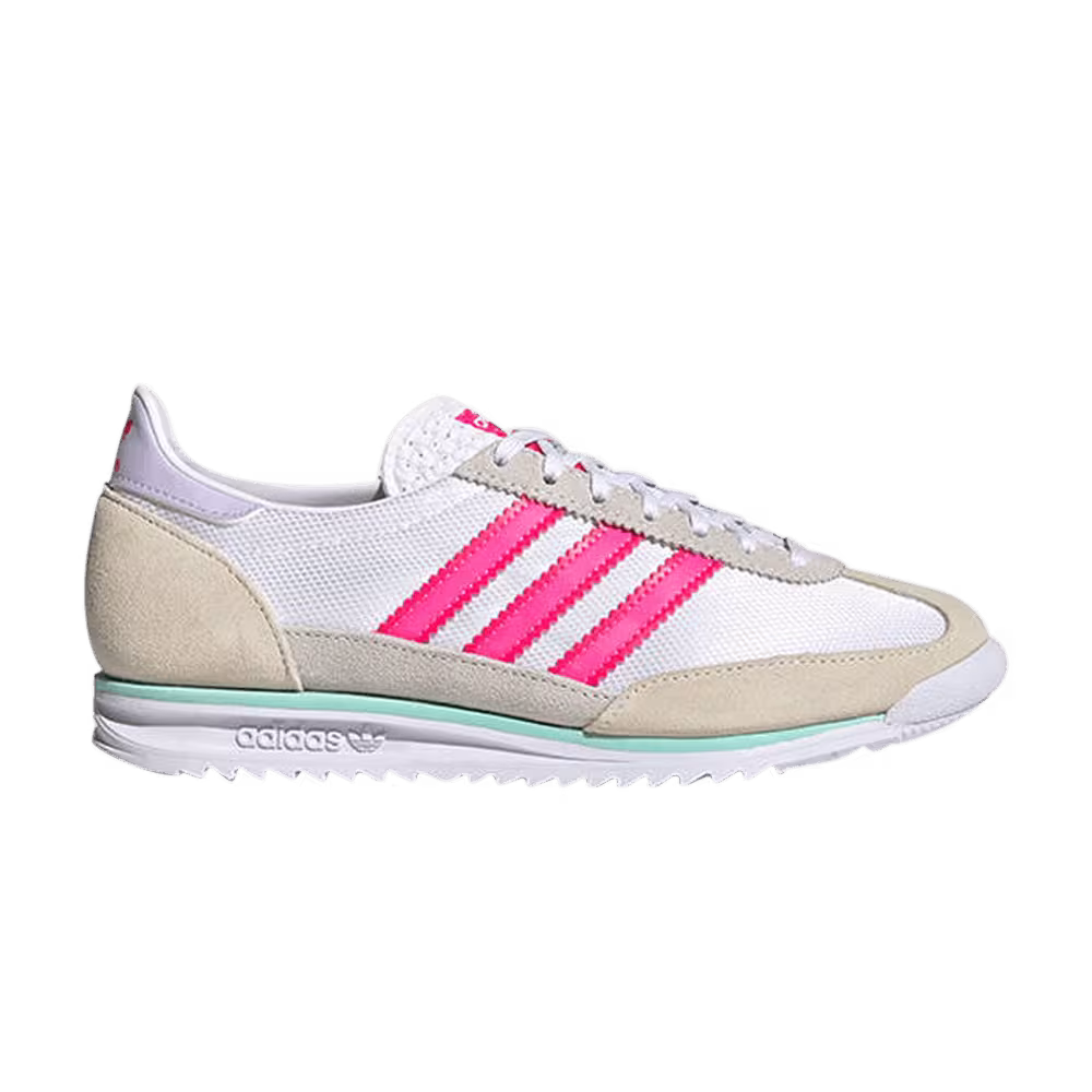 Adidas Women's SL72 White Solar Pink