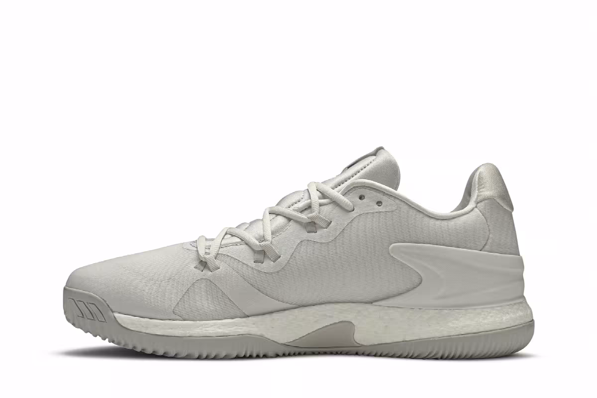 Adidas Crazylight Boost 2018 Crystal White, view 4