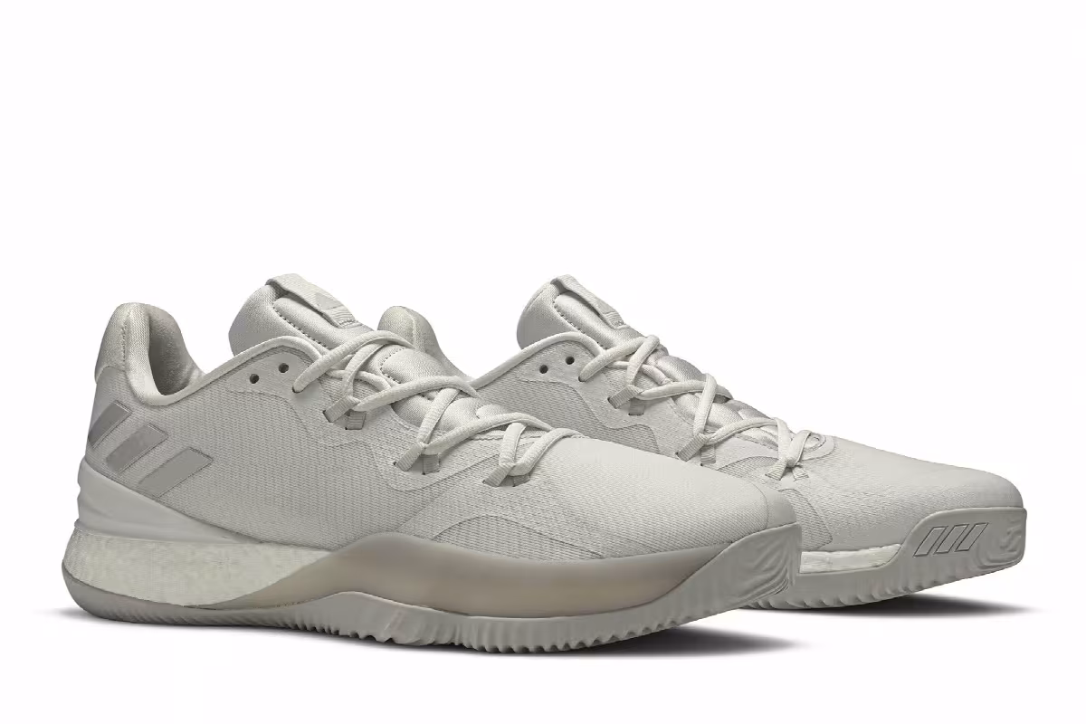Adidas Crazylight Boost 2018 Crystal White, view 9