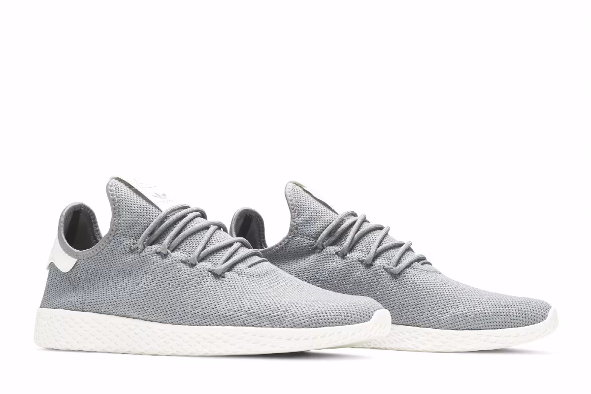 Pharrell Williams x adidas Tennis Hu Grey, view 9