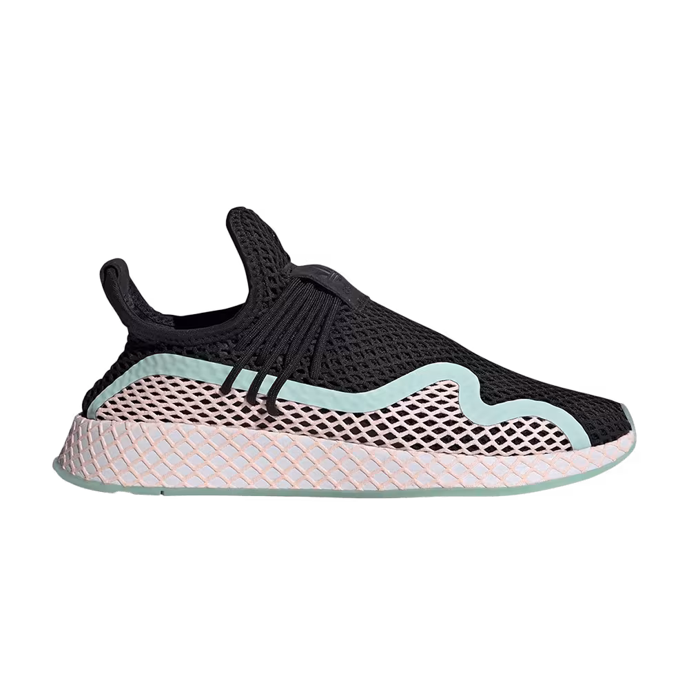 Adidas Deerupt S Black Mint Orange