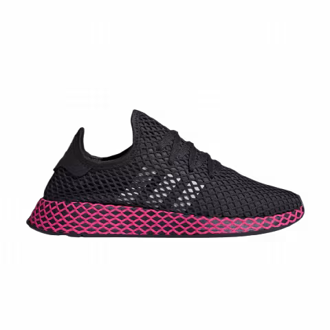 Adidas Wmns Deerupt Runner 'Black Shock Pink'