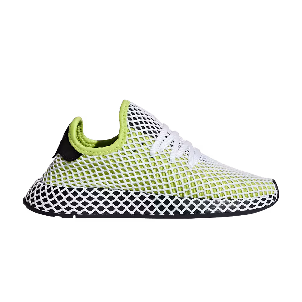 Adidas Deerupt J Semi Solar Slime