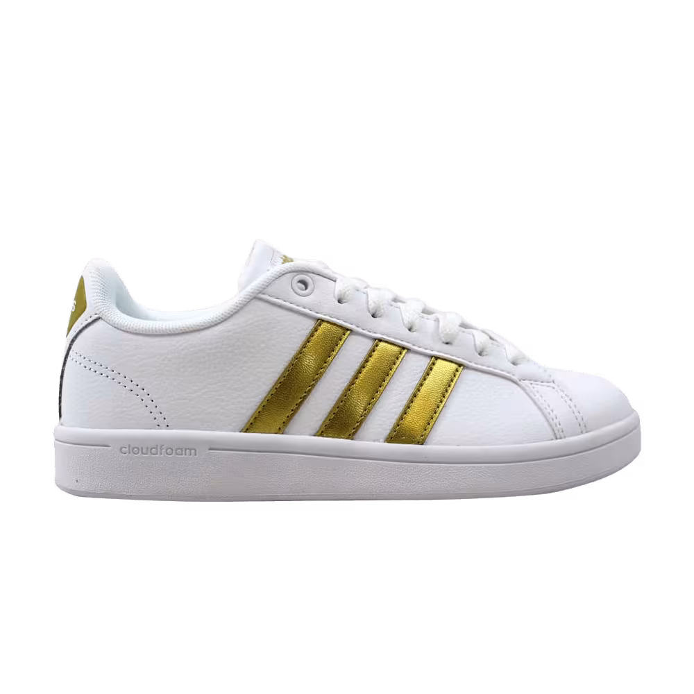 Adidas Women's Cloudfoam Advantage White Gold