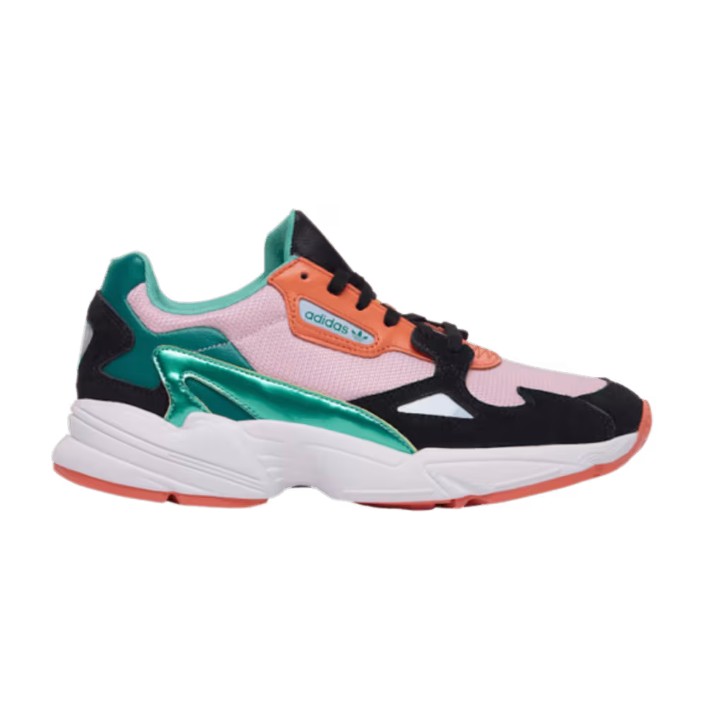 Adidas Women's Falcon Clear Pink Aero Green