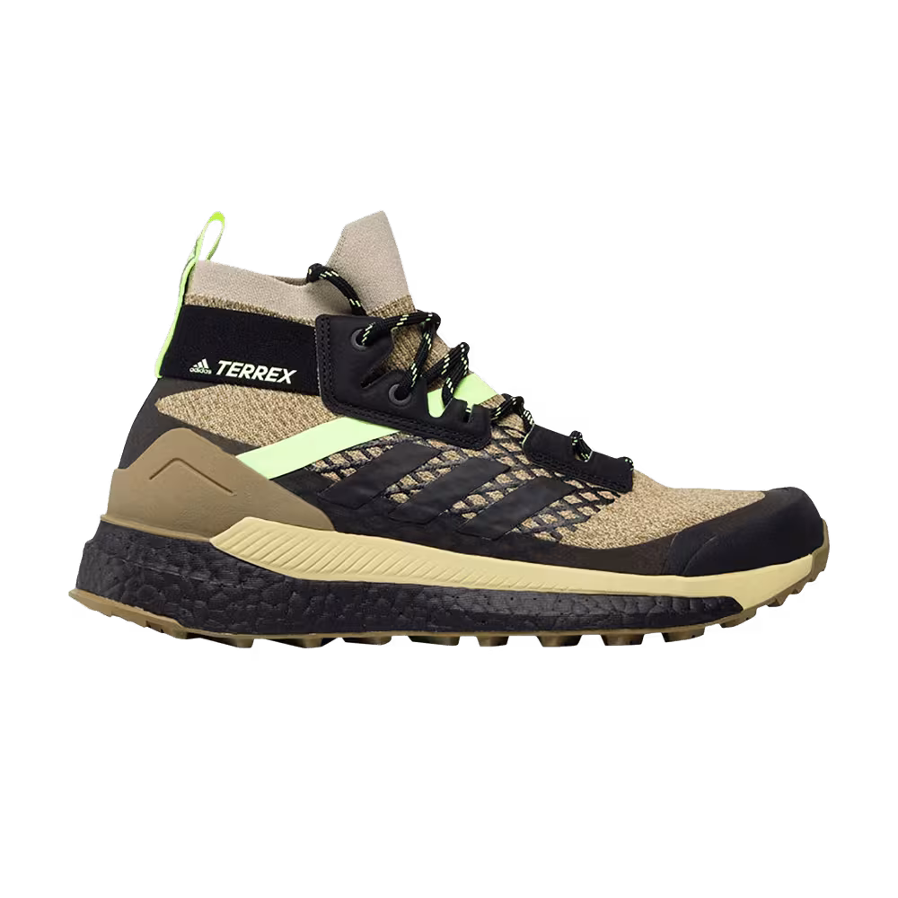 Adidas Terrex Free Hiker Primeblue Black Neon Gum