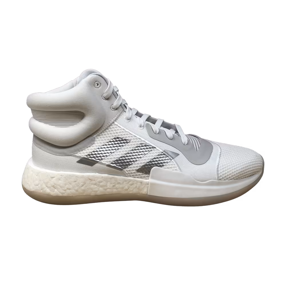 Adidas Marquee Boost White Silver Metallic