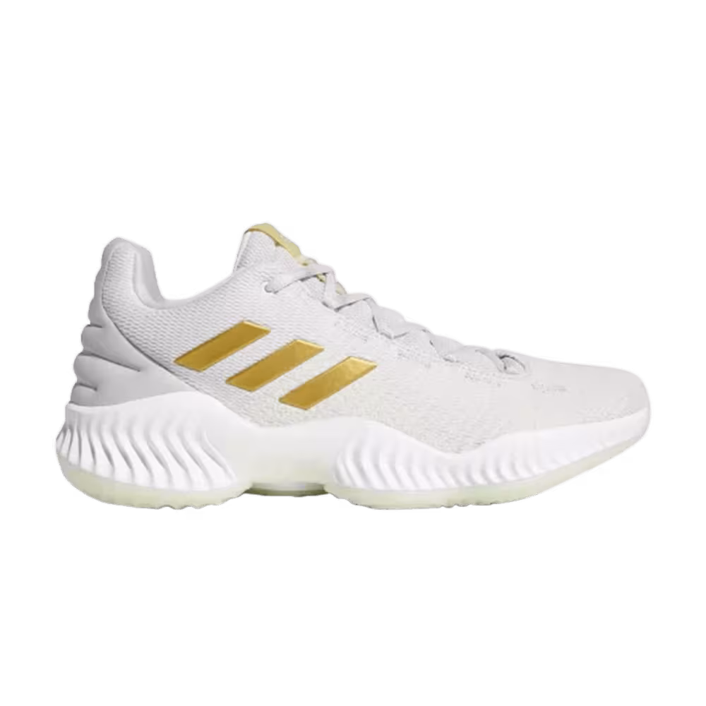 Adidas Pro Bounce 2018 Low Grey Gold Metallic