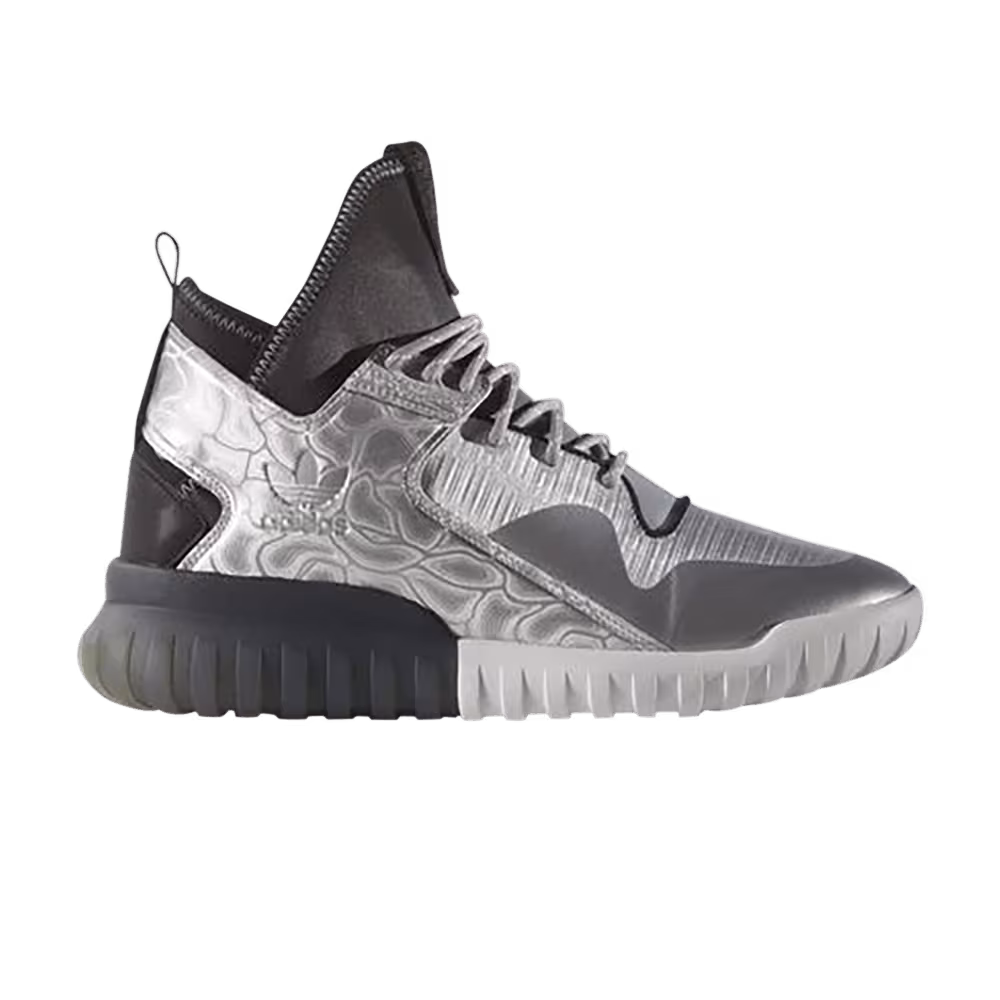 Adidas Tubular X Hype Edition - Silver Metallic Black