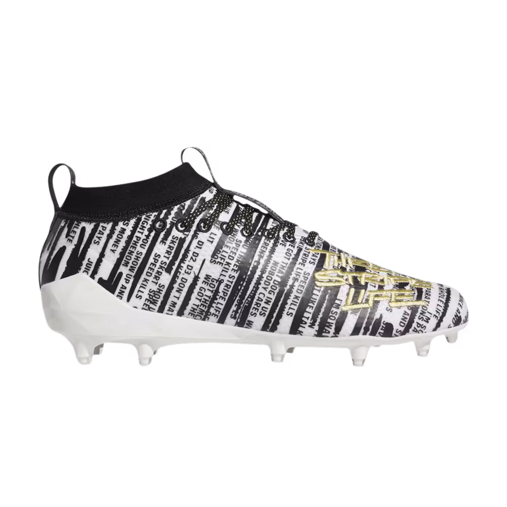 Adidas Adizero 8.0 Three Stripe Life - White Black